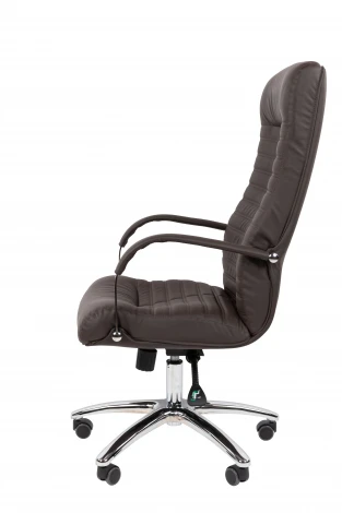 Офисное кресло Chairman 480 Россия экопремиум коричневый N 7178851