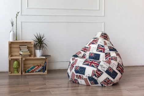 Кресло мешок Dreambag Груша Флаги (XL, Классический) 5008621