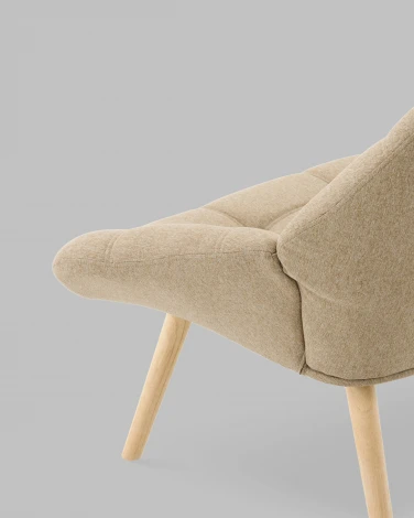 Кресло Олби Квадро бежевый Stool Group арт.УТ000040099