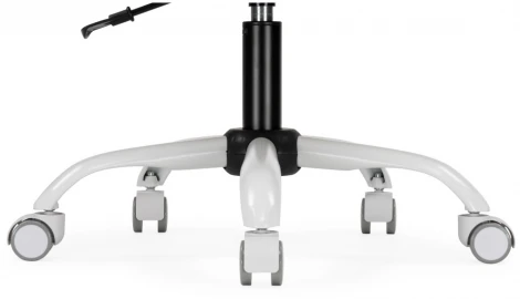 Компьютерное кресло Woodville Орди молочное / белое 559276