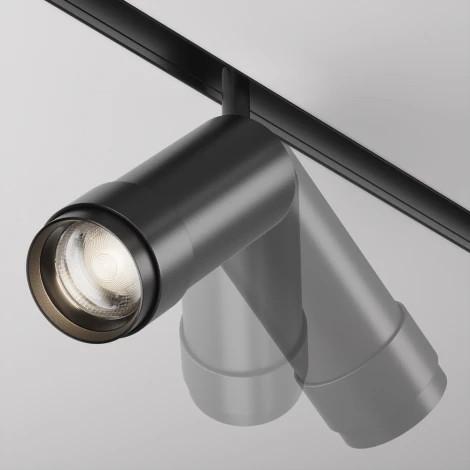 Трековый светильник магнитный 48V Maytoni Focus Zoom TR212-1-12WTW-DS-Z-B (LED, круглые)