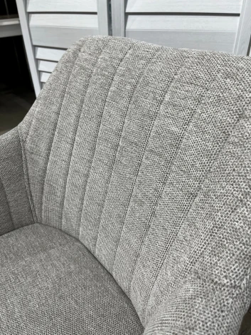 Стул M-City BRANDY WZ2042-19 галечный серый/ белый каркас