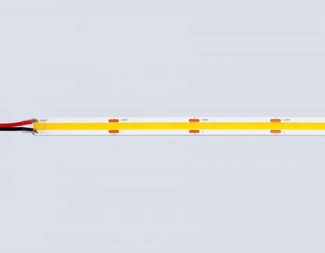 Светодиодная лента COB 528Led/14W m/ 24V IP20 3000K/ 5m*10mm*2mm (2 конт.) Ambrella Illumination GS4751
