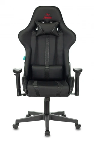 Кресло игровое Zombie A4 черный эко.кожа с подголов. крестовина пластик