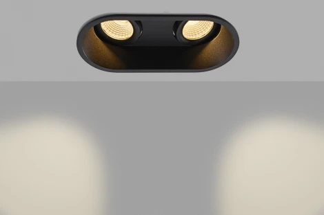 Встраиваемый точечный светильник Lumker COMBO 5 COMBO-50-BL (220V, круглые)