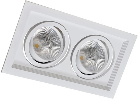 Встраиваемый светильник Donolux Atom DL18893/02 White SQ