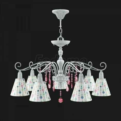 Люстра подвесная Provence 27 E4-07-G-LMP-O-17-CRL-E4-07-PK-DN