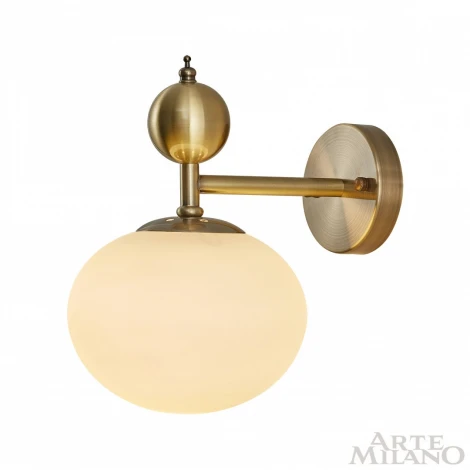 Бра Arte Milano 270307/1B GD (220V, шар)