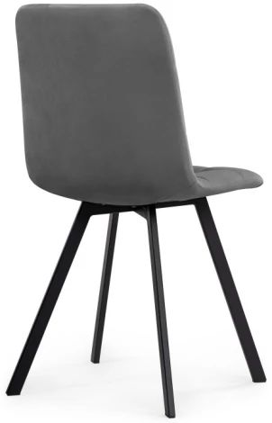 Обеденная группа Notta Эделин темно-серый / бетон / черный матовый 524317