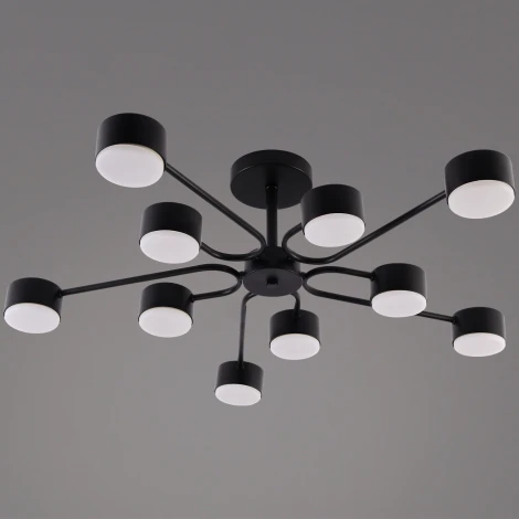 Потолочная люстра на штанге Reluce 03708-0.3-10 BK GX53