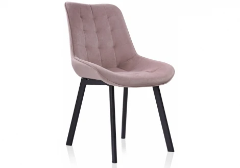 Обеденный стул на металлокаркасе Woodville Hagen light purple 11934