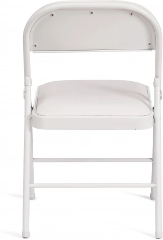Стул складной FOLDER (mod. 3022G) / 2 шт. в упаковке (Металл,Экокожа /Белый,Белый)