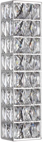 Настенный светильник Odeon Light Panta 4927/9WL хром/металл/хрусталь LED 9W 4000K 508Лм (220V, круглые)