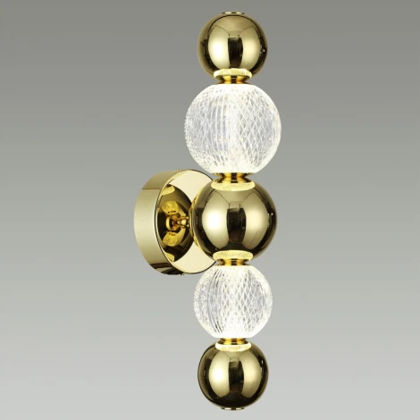 Бра Crystal 5008/7WL Odeon Light (LED, 220V, шарики)