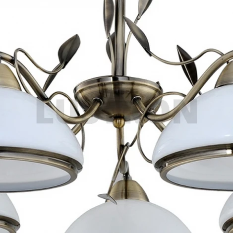 Потолочная люстра IDLamp 807 807/5PF-Oldbronze