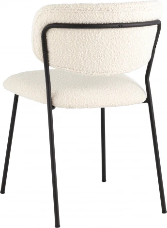 Стул Stool Group Кэрол без подлокотников букле белый