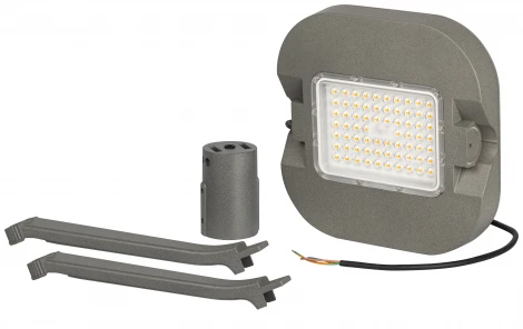 Уличный консольный светильник светодиодный ЭРА SPP-5 SPP-505-0-30K-050