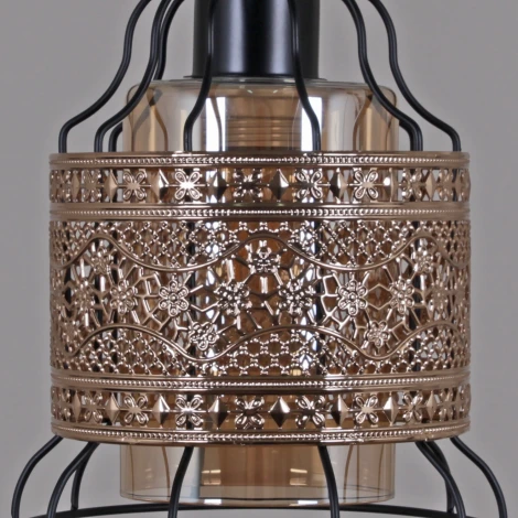 Подвесной светильник Reluce 05363-0.9-03 GD+BK (220V, на проводе)