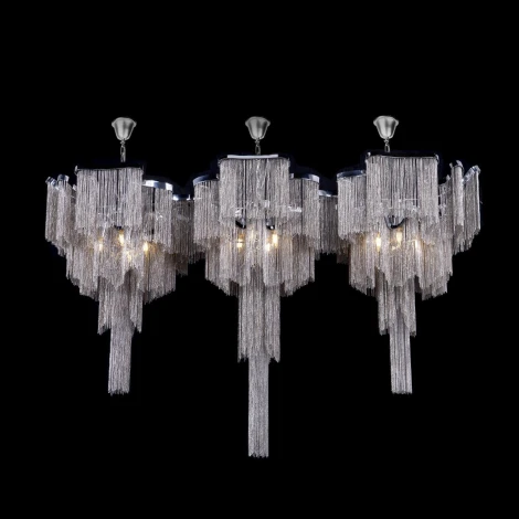 Подвесная люстра Loft It Stream 10208/1400R Smoke (220V, на цепи)