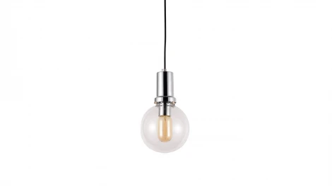 Подвесной светильник Lumina Deco Dorito LDP 1212-150 GY+CHR (220V, на проводе, шар)