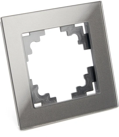 Рамка на 1 пост (графит) Stekker Катрин 39539