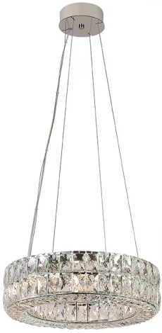 Подвесной светильник Newport 8550 8550/40 C chrome (220V, на тросе, кольцо)