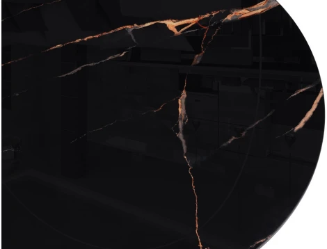 Журнальный столик Woodville Роб D-700 обсидиан / черный 553552