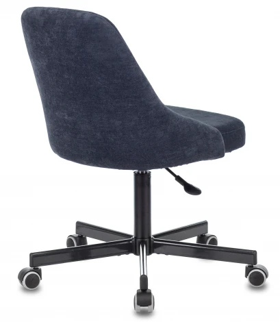 Кресло Бюрократ CH-340M темно-синий Light-27 крестовина металл