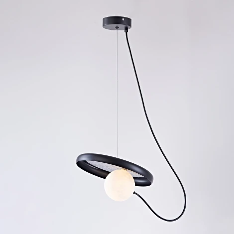 Подвесной светильник Margott D25 Black By ImperiumLoft Margott01 (220V, на тросе, шар)