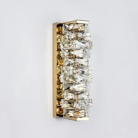 Бра светодиодное хрустальное Modelux MODELUX ML.541.340 GD