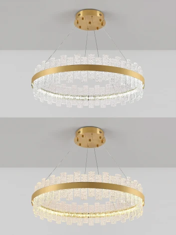 Подвесная люстра Natali Kovaltseva Smart Нимбы LED LAMPS 81268