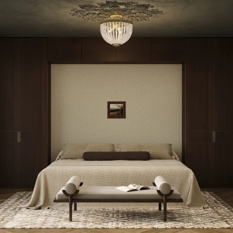 Потолочный люстра на штанге Maytoni Intrigue MOD440CL-03BS