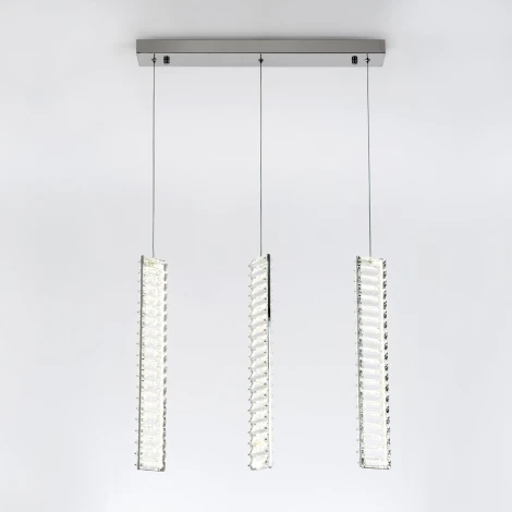 Подвесной светильник светодиодный хрустальный Modelux MODESTYLE MS.88909.3 CR