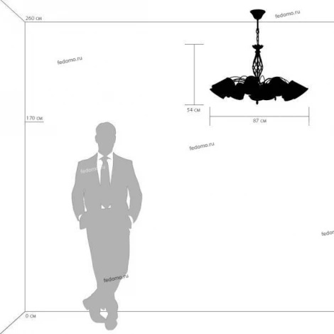 Подвесная люстра Lightstar Esedra 796186