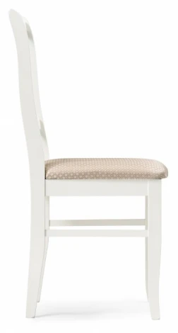 Обеденный стул Woodville Муриел (Массив дерева, Ткань/Белый) арт.601119