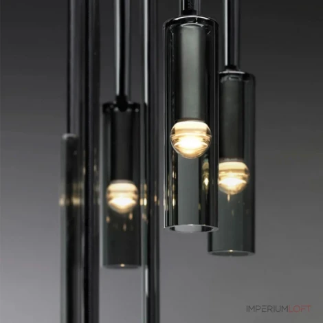 Подвесной светильник Night Gray By ImperiumLoft Night01 (220V, на проводе, круглые)