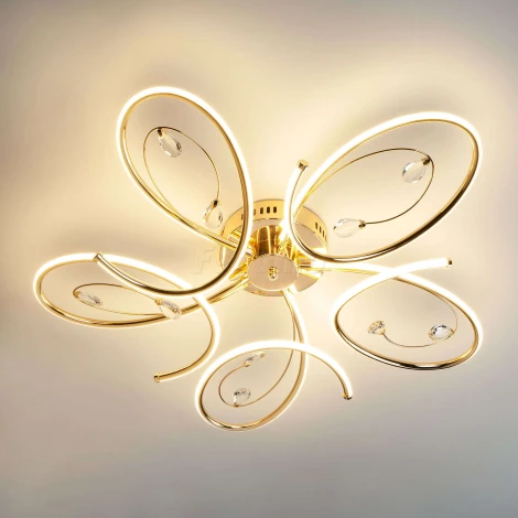 Потолочная люстра Eurosvet Saona 90099/5 золото