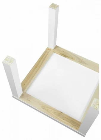 Стол журнальный 45238 Hesby ЛДСП/Белый арт.HSBB_45238_1