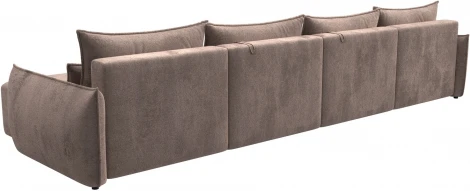 Диван П-образный Лига-051 НПБ Лонг Лига Диванов (Велюр) арт.128691