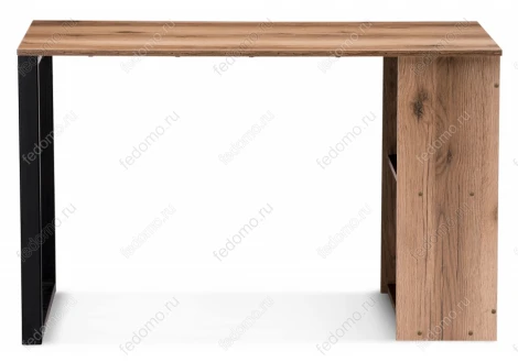 Письменный стол Notta Битти Лофт 116х60х75 дуб делано темный / черный матовый 489671