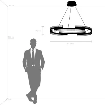 Подвесной светильник Lightstar Rotonda 736333 (LED, 220V, на тросе, круглые)