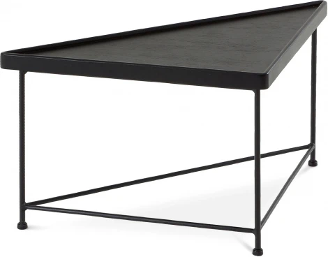 Журнальный стол When ОГОГО Обстановочка! (Массив дерева/Черный) арт.930833