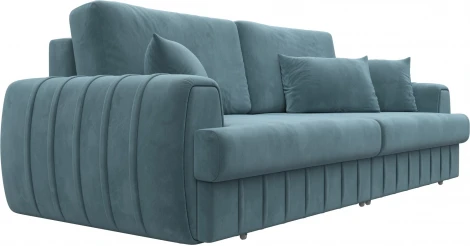 Диван прямой Лига-057 НПБ Лига Диванов (Велюр) арт.129211