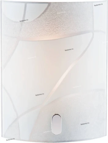 Cветильник настенный Sonex Zone прямоугольный, 1 лампа, белый, хром