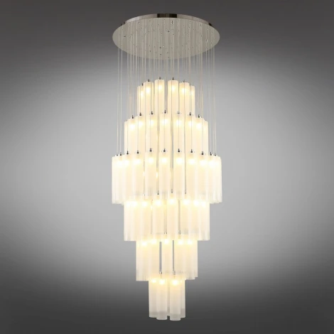 Подвесная люстра ярусная каскадная Aployt Francesca APL.859.06.90 (220V, на проводе)