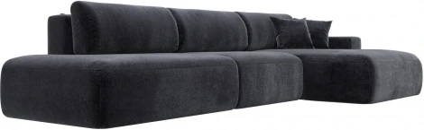 Диван угловой Лига-036 НПБ Модерн Лонг правый угол Лига Диванов (Велюр) арт.127763