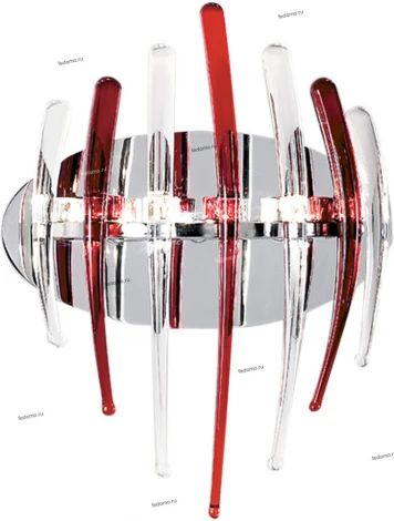 Настенный светильник красный Citilux Арго CL252331