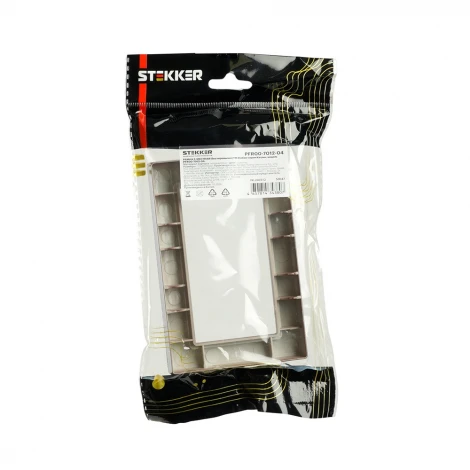 Рамка на 2 поста (шоколад) Stekker Катрин 50047