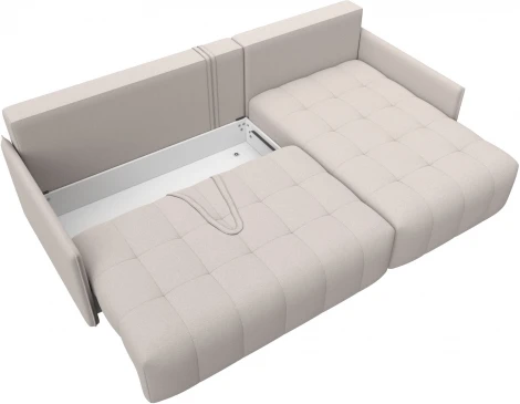 Диван угловой Лига-054 НПБ угол универсальный Лига Диванов (Замша) арт.129045