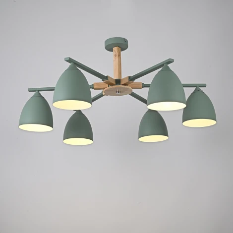 Потолочная люстра на штанге NOA 6 Mint ImperiumLoft Noa01 (183467-26)